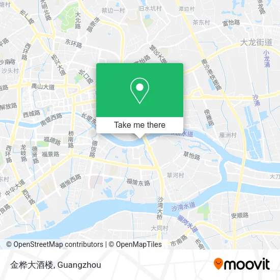 金桦大酒楼 map