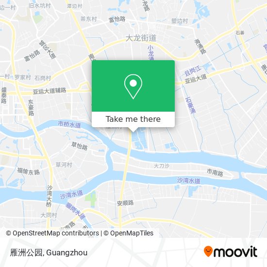 雁洲公园 map