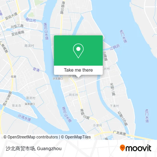 沙北商贸市场 map