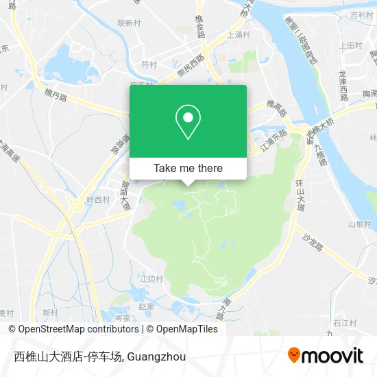 西樵山大酒店-停车场 map