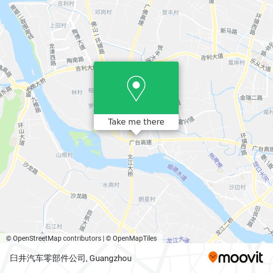 臼井汽车零部件公司 map