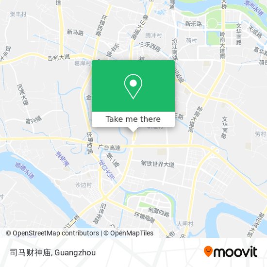 司马财神庙 map
