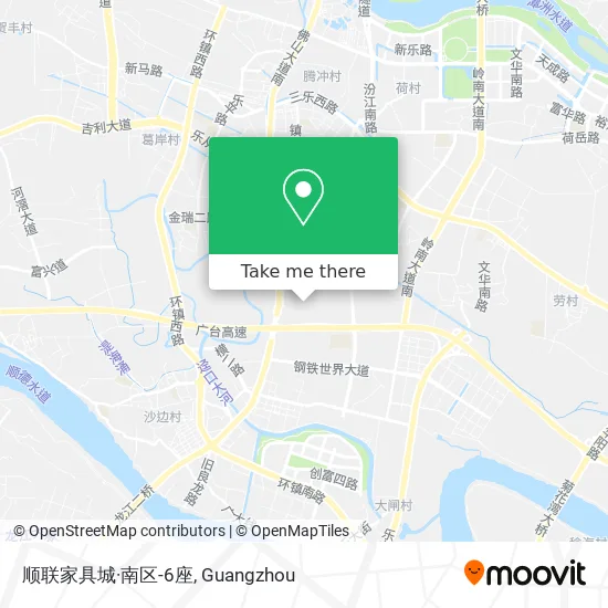 顺联家具城·南区-6座 map