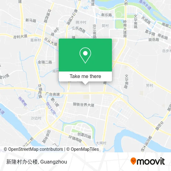 新隆村办公楼 map