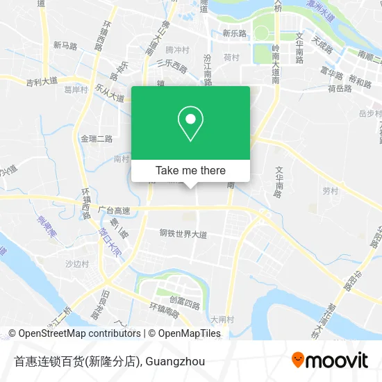首惠连锁百货(新隆分店) map