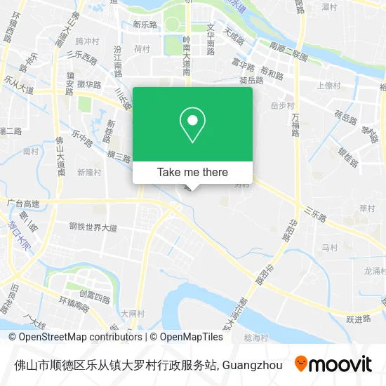 佛山市顺德区乐从镇大罗村行政服务站 map