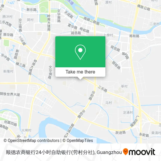 顺德农商银行24小时自助银行(劳村分社) map