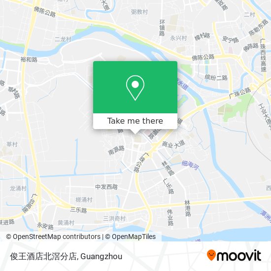 俊王酒店北滘分店 map