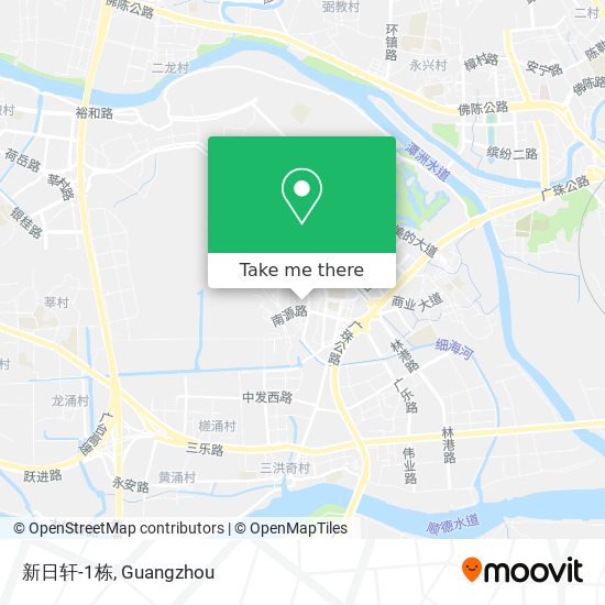 新日轩-1栋 map