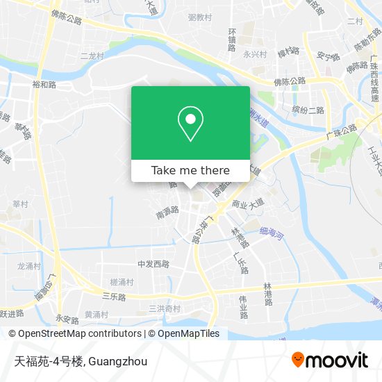 天福苑-4号楼 map