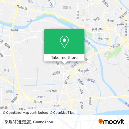 采蝶轩(北滘店) map