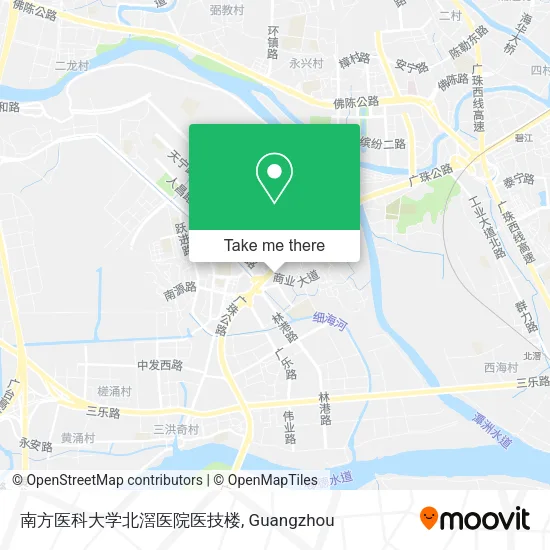 南方医科大学北滘医院医技楼 map
