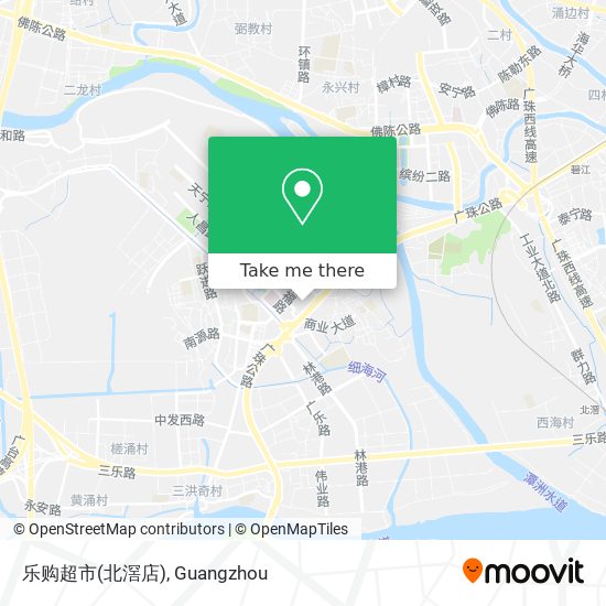 乐购超市(北滘店) map
