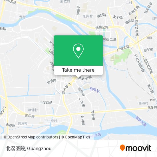 北滘医院 map