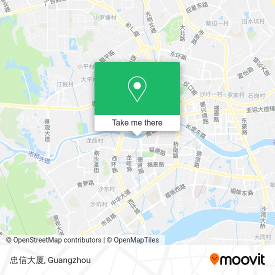 忠信大厦 map