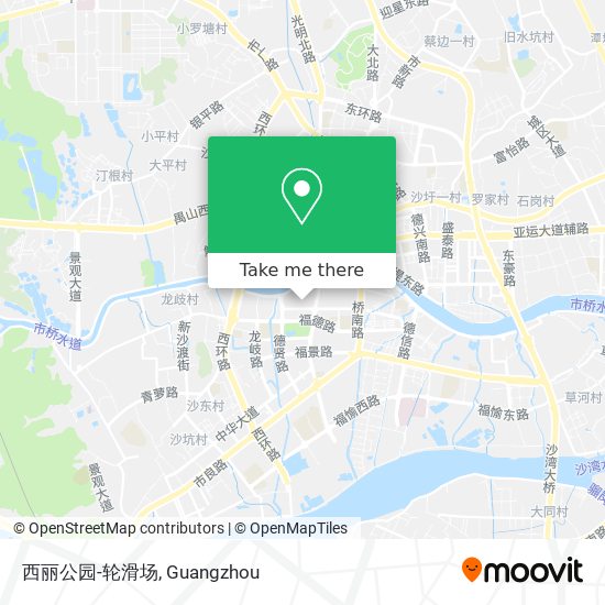 西丽公园-轮滑场 map