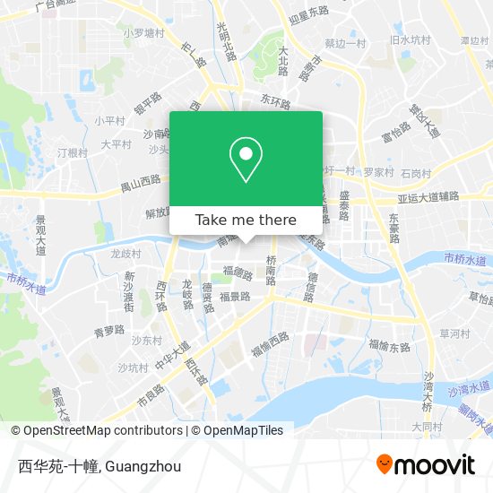 西华苑-十幢 map