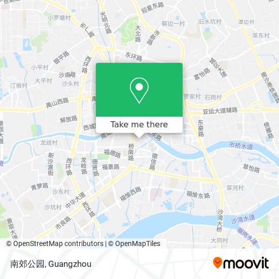 南郊公园 map