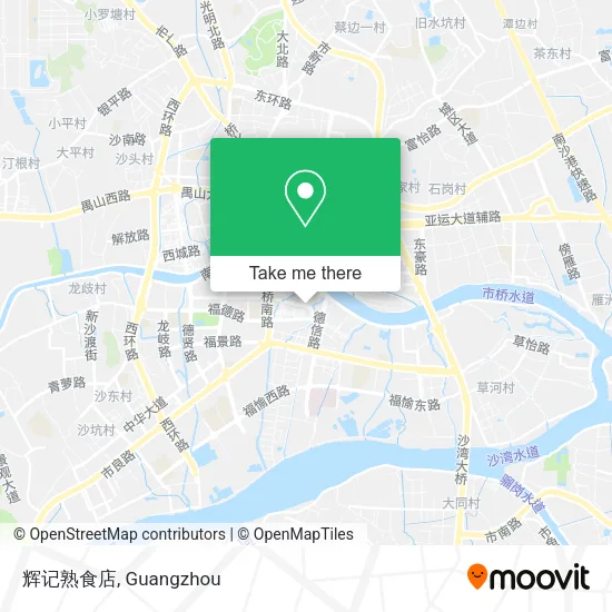 辉记熟食店 map