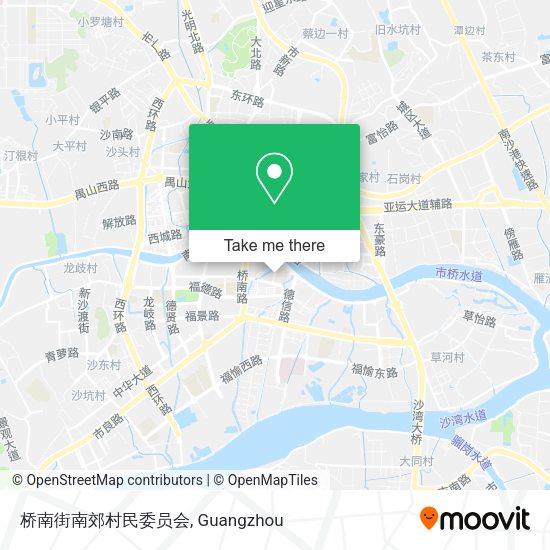 桥南街南郊村民委员会 map