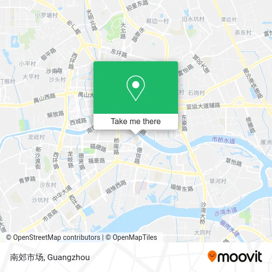 南郊市场 map