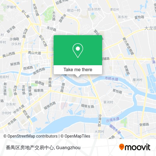 番禺区房地产交易中心 map