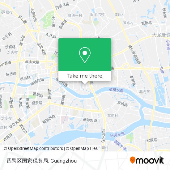 番禺区国家税务局 map