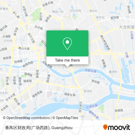 番禺区财政局(广场西路) map