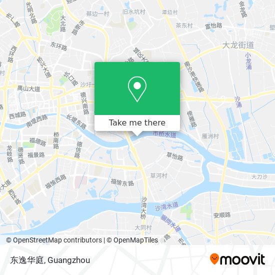 东逸华庭 map