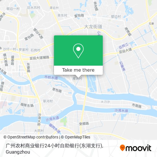 广州农村商业银行24小时自助银行(东湖支行) map