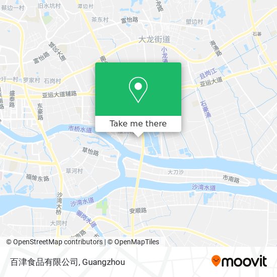 百津食品有限公司 map