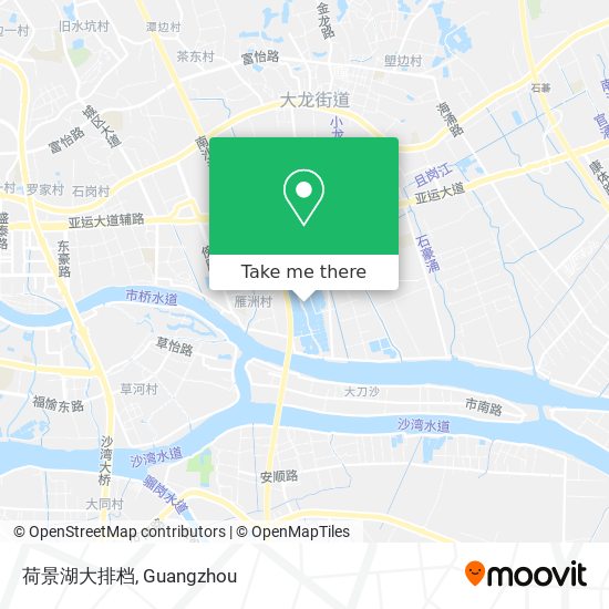 荷景湖大排档 map
