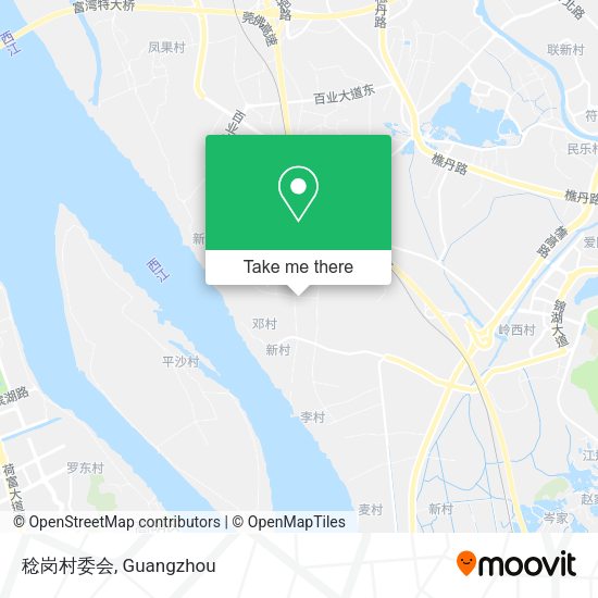 稔岗村委会 map