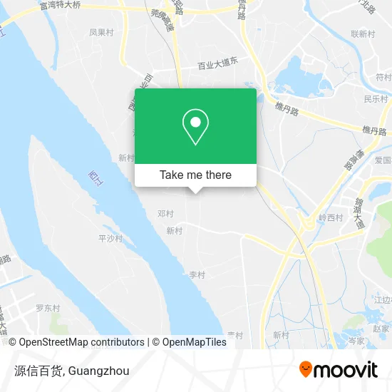 源信百货 map