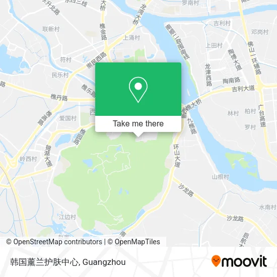 韩国薰兰护肤中心 map