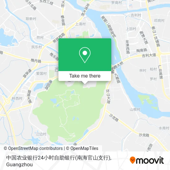 中国农业银行24小时自助银行(南海官山支行) map