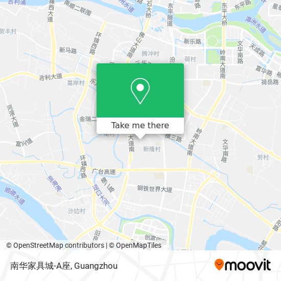 南华家具城-A座 map