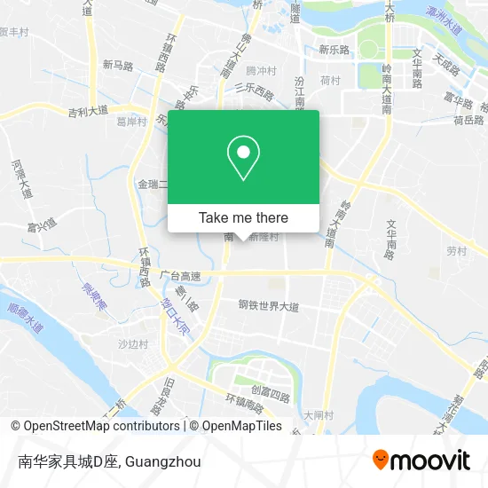 南华家具城D座 map