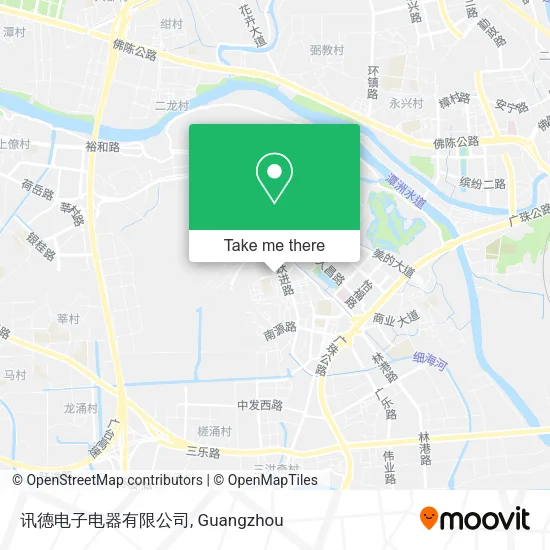 讯德电子电器有限公司 map