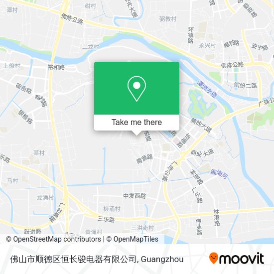 佛山市顺德区恒长骏电器有限公司 map