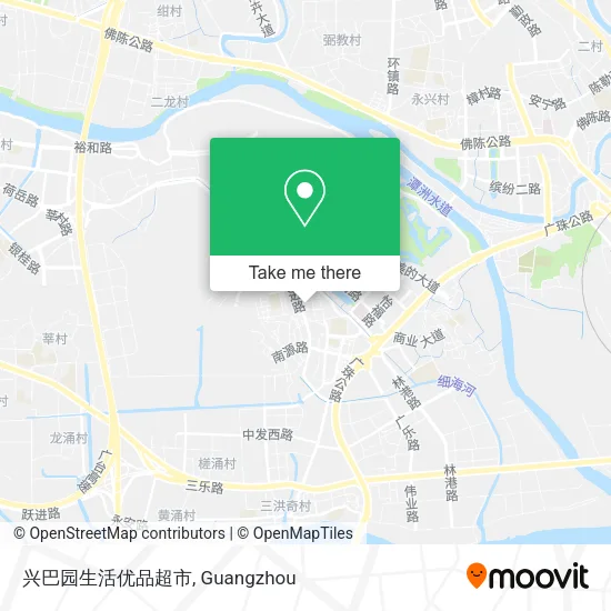 兴巴园生活优品超市 map