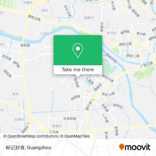 标记好食 map