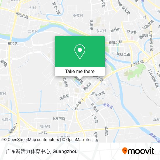 广东新活力体育中心 map