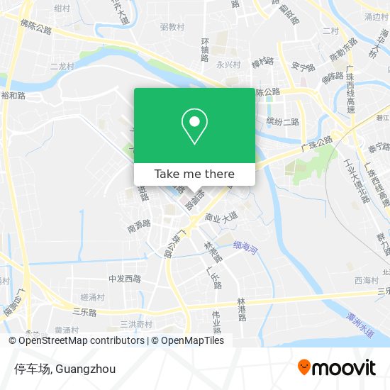 停车场 map
