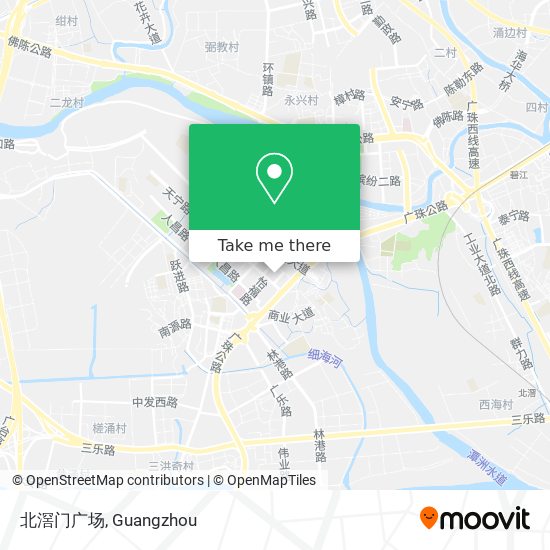 北滘门广场 map
