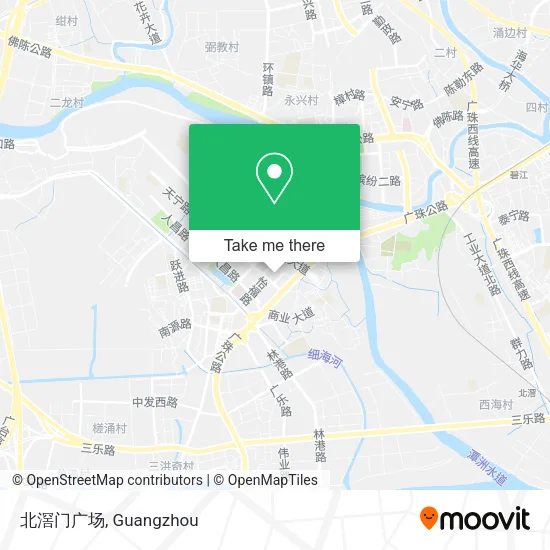北滘门广场 map