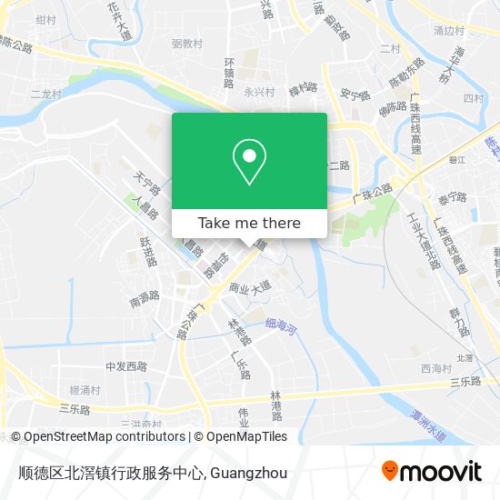 顺德区北滘镇行政服务中心 map