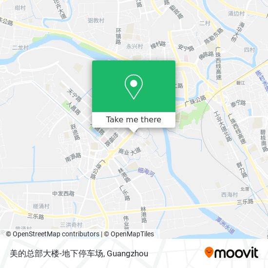 美的总部大楼-地下停车场 map