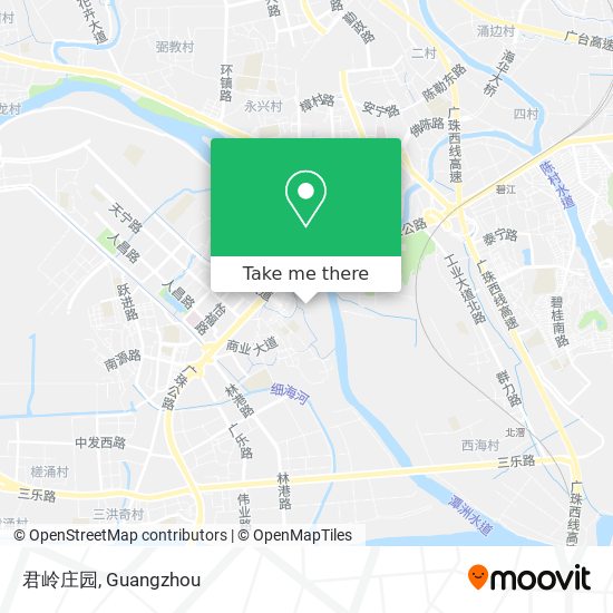 君岭庄园 map