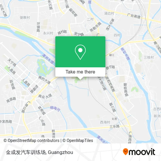 金成发汽车训练场 map